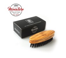 Travel Sized Moustache & Beard Brush (Olive Wood)